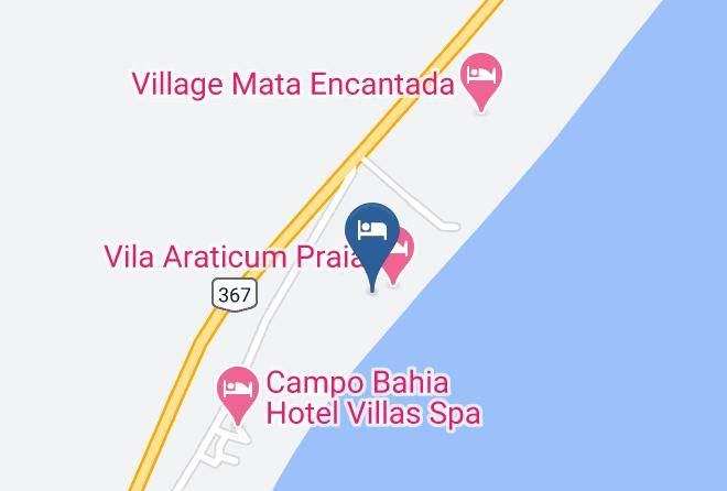 Santa Cruz Cabralia - Vila Angatu Eco Resort & Spa Maps