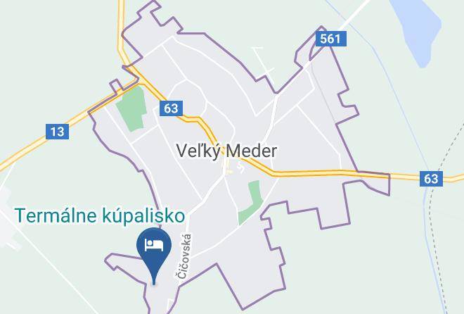 Dunajska Streda - Vila Anna Maps