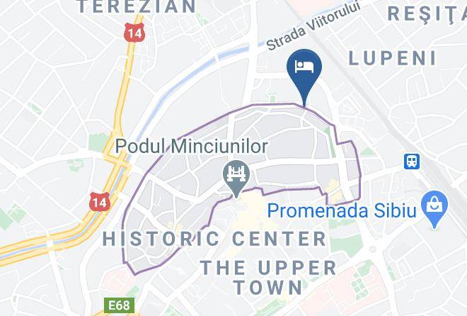 Sibiu - Vila Antica Maps