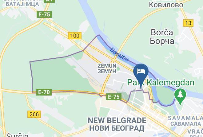 Belgrade City - Vila Apolo Maps