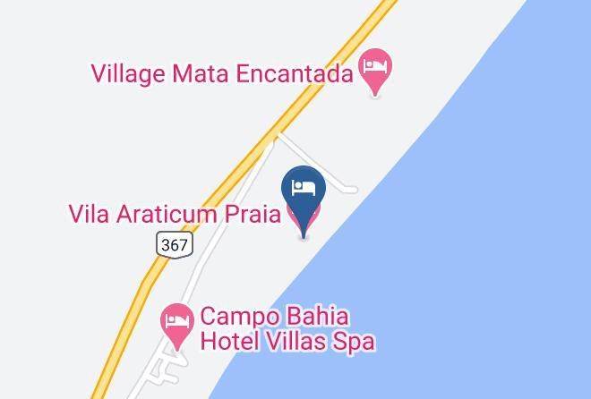 Santa Cruz Cabralia - Vila Araticum Praia Maps