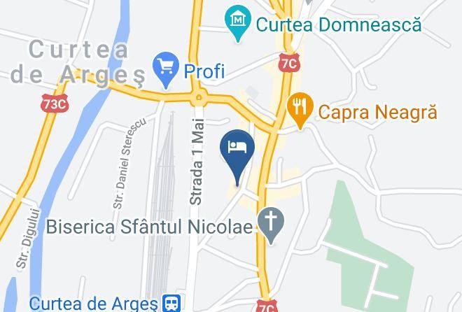 Curtea De Arges - Vila Ariana Maps