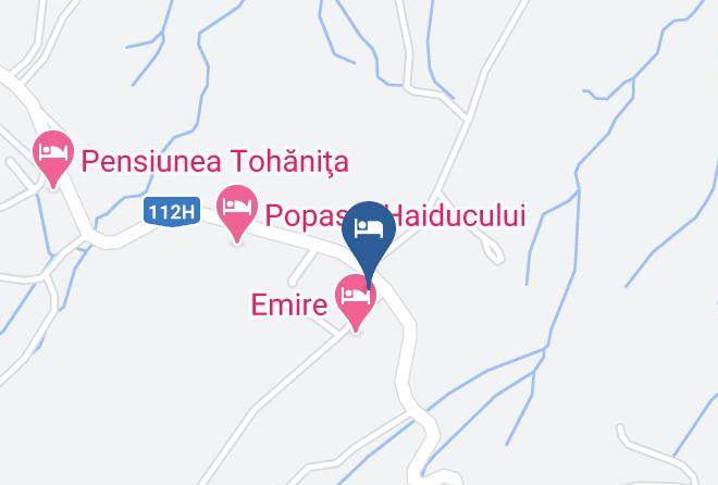 Zarnesti - Vila Aryana Maps