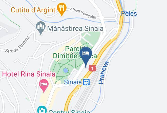 Sinaia - Vila Astoria Maps