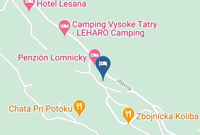 Kezmarok - Vila Astra Maps