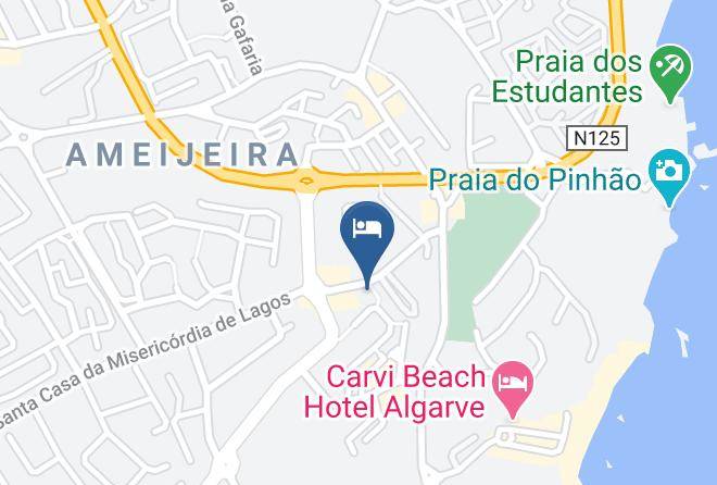 Lagos - Vila Atlantida Alojamento Lagos Maps