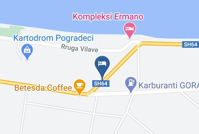 Pogradec - Vila Aurora Maps