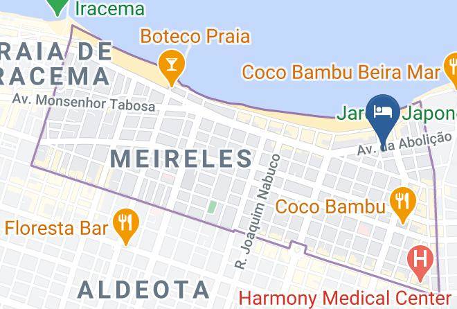 Fortaleza - Vila Azul Praia Hotel Maps