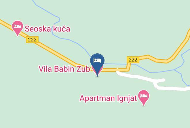 Zajecar District - Vila Babin Zub Maps