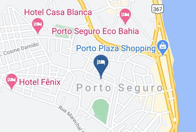 Porto Seguro - Vila Bacana Hotel Maps