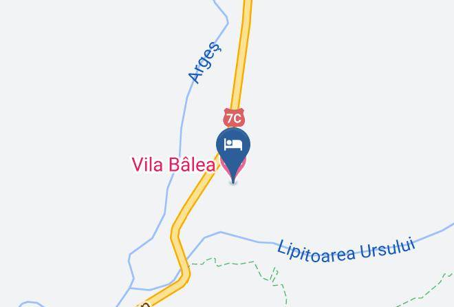Arefu - Vila Balea Maps