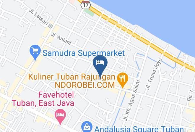 Tuban Regency - Vila Bali Kaya Tuban Maps
