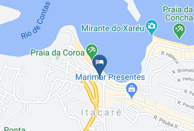 Itacare - Vila Barracuda Maps