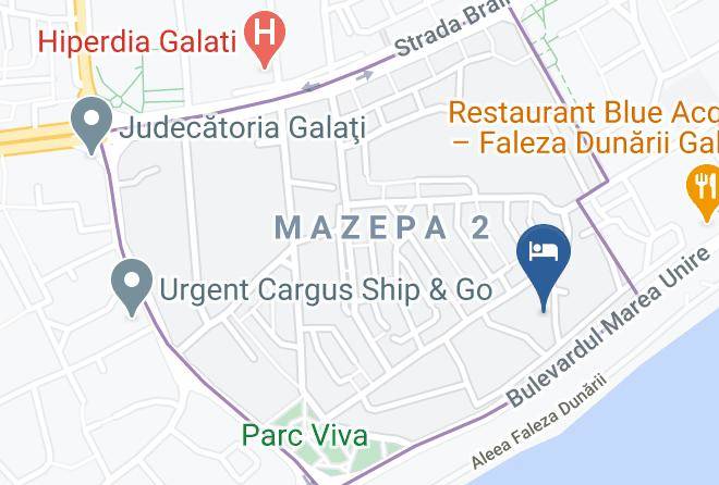 Galati - Vila Belvedere Maps