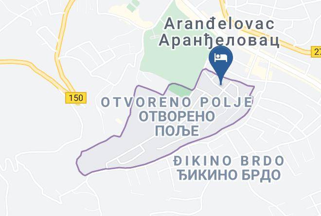 Sumadijski Okrug - Vila Biljana Maps