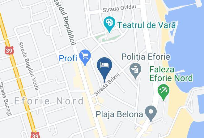 Eforie - Vila Blue Eforie Nord Maps