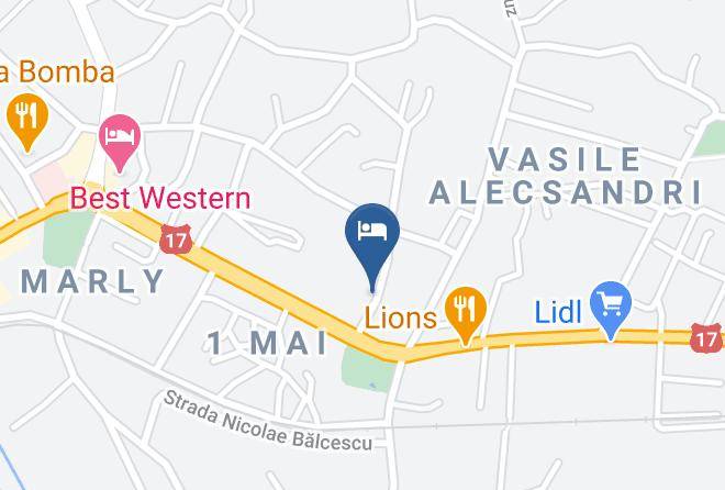 Gura Humorului - Vila Boem Maps