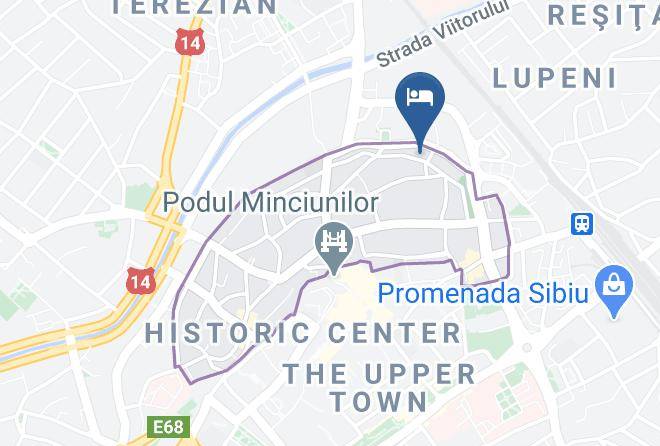 Sibiu - Vila Bohemia Maps