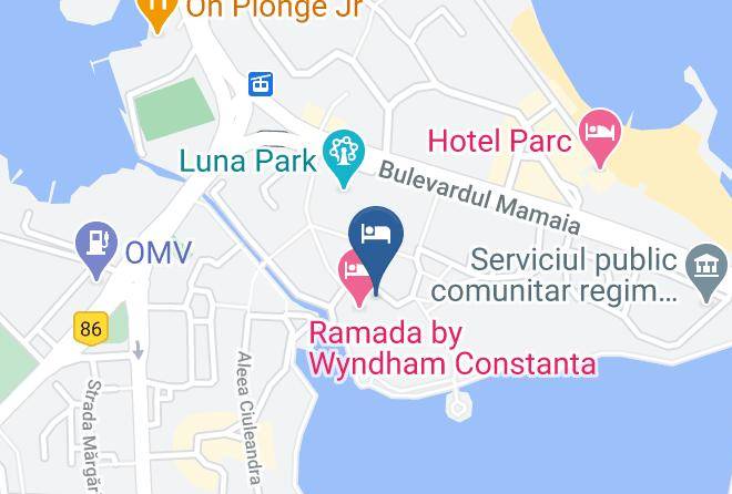 Constanta - Vila Bolero Mamaia Maps