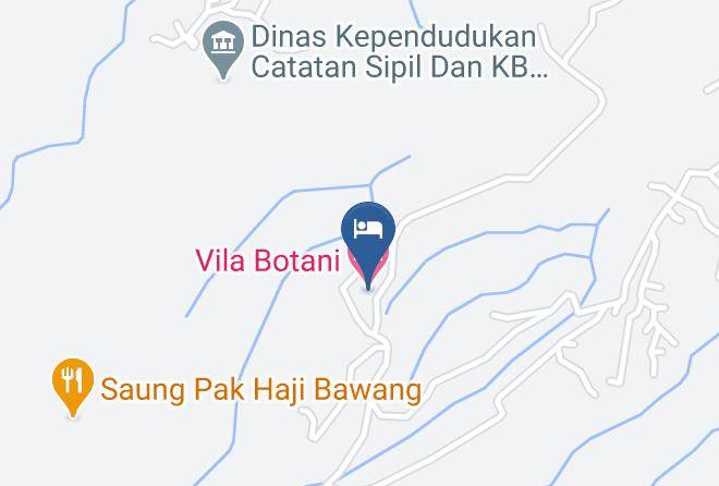 Bogor Regency - Vila Botani Maps