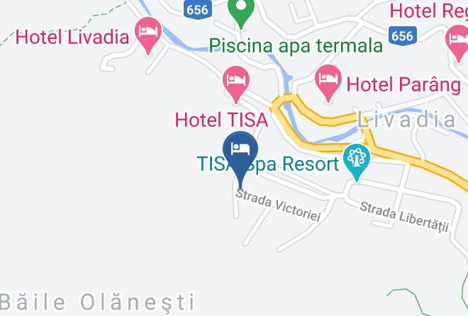 Baile Olanesti - Vila Bradior Maps