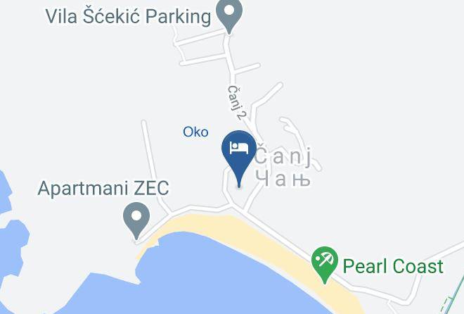 Vila Branka Hotel Map