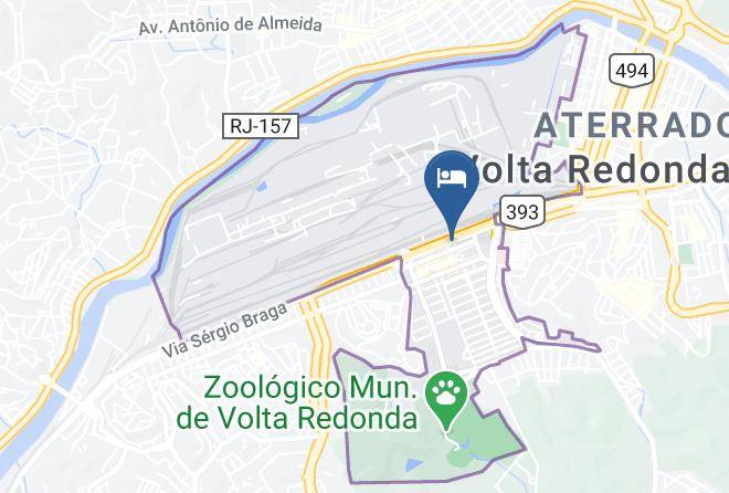 Volta Redonda - Vila Business Hotel Maps