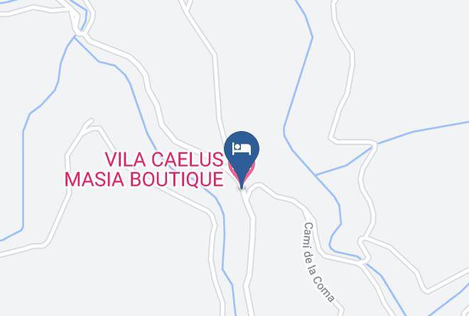 Barcelona - Vila Caelus Masia Boutique Maps