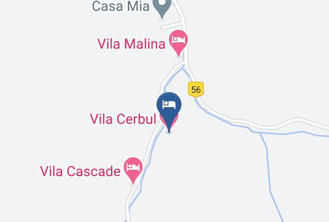 Moieciu - Vila Cerbul Maps