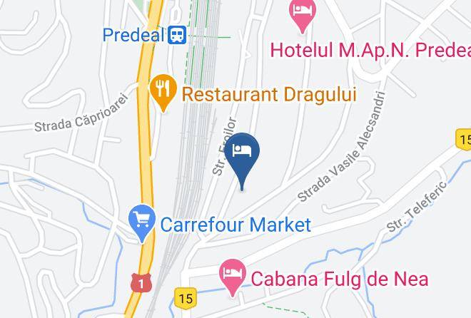 Predeal - Vila Coca Maps