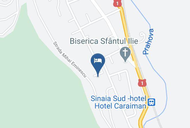Sinaia - Vila Colt De Rai Sinaia Maps
