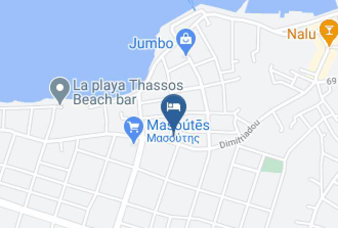 Thasos - Vila Contis Maps