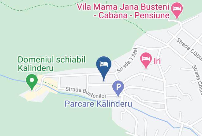 Busteni - Vila Curcubeu Maps