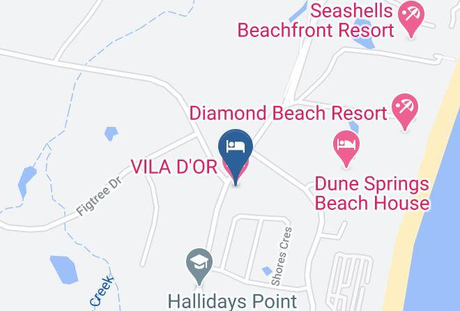 Mid Coast - Vila D'or Maps