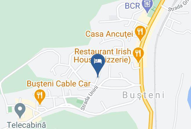 Busteni - Vila Darian Maps