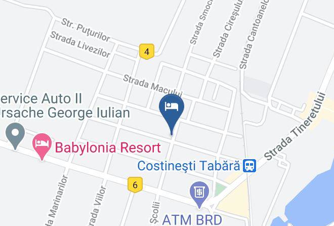 Costinesti - Vila Davi Costinesti Maps