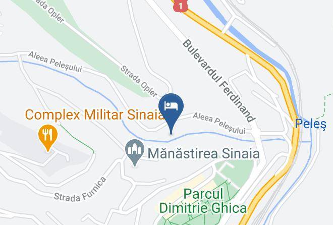 Sinaia - Vila De Argint Maps