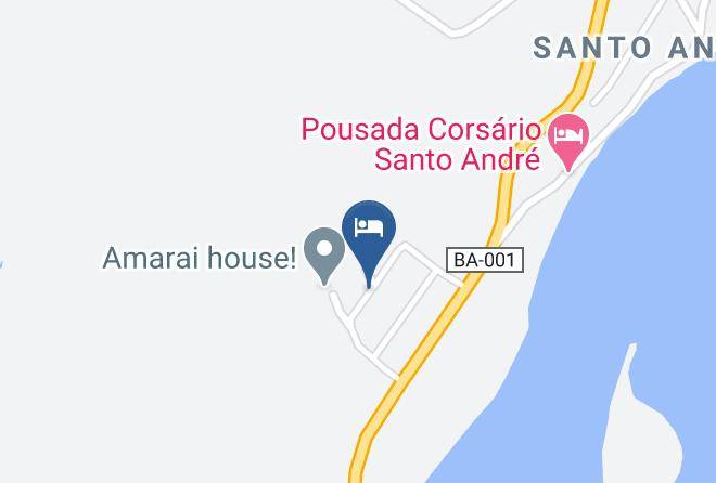 Santa Cruz Cabralia - Vila De Santo Andre Bahia Maps