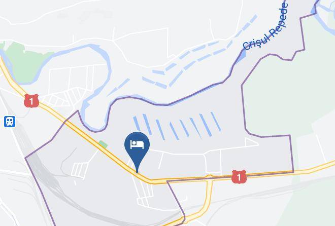 Oradea - Vila Delia Maps