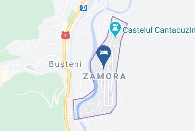 Busteni - Vila Dimi Maps