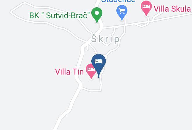 Supetar - Vila Dino Maps