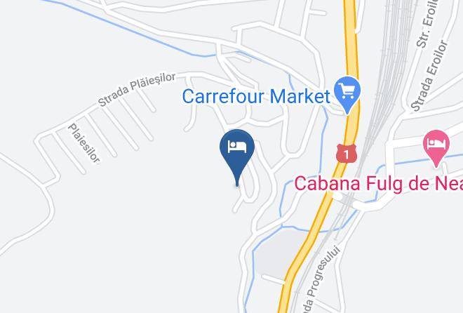 Predeal - Vila Dor De Munte Predeal Maps
