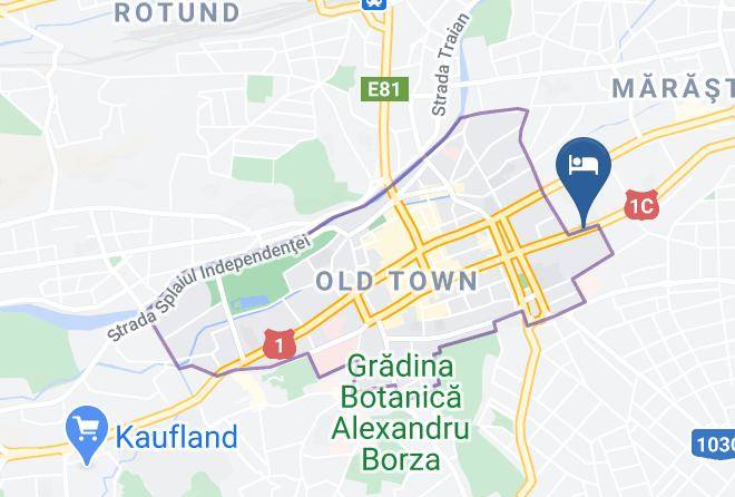 Cluj Napoca - Vila Dorobanilor Maps