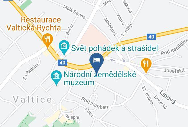 Breclav - Vila Edith Ubytovani Valtice Maps