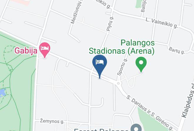 Palanga - Vila Elegancija Maps
