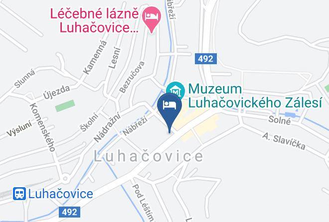 Luhacovice - Vila Elektra Maps