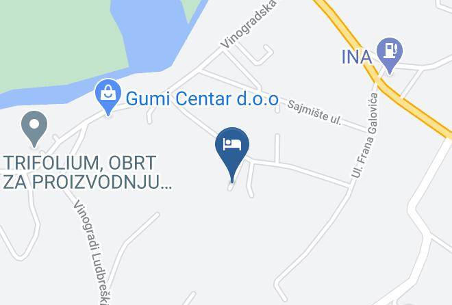 Ludbreg - Vila Ema Kuca Za Odmor Ludbreg Maps