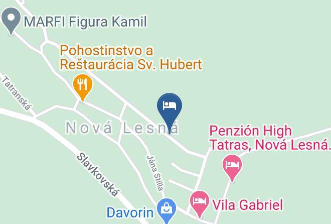 Poprad - Vila Ema Maps