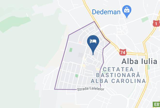 Alba Iulia - Vila Emy Maps
