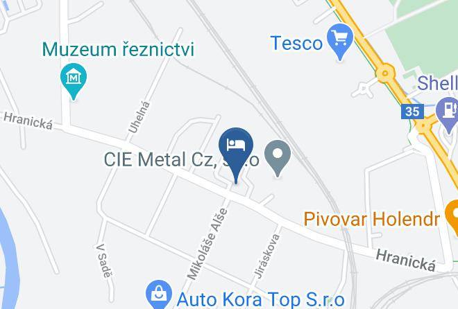 Vsetin - Vila Encore Maps